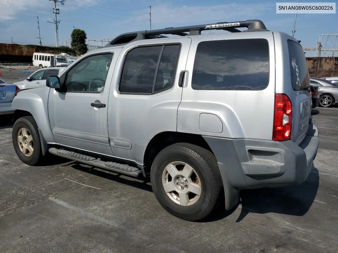 2005 Nissan Xterra Off Road VIN: 5N1AN08W05C600226 Lot: 65444355