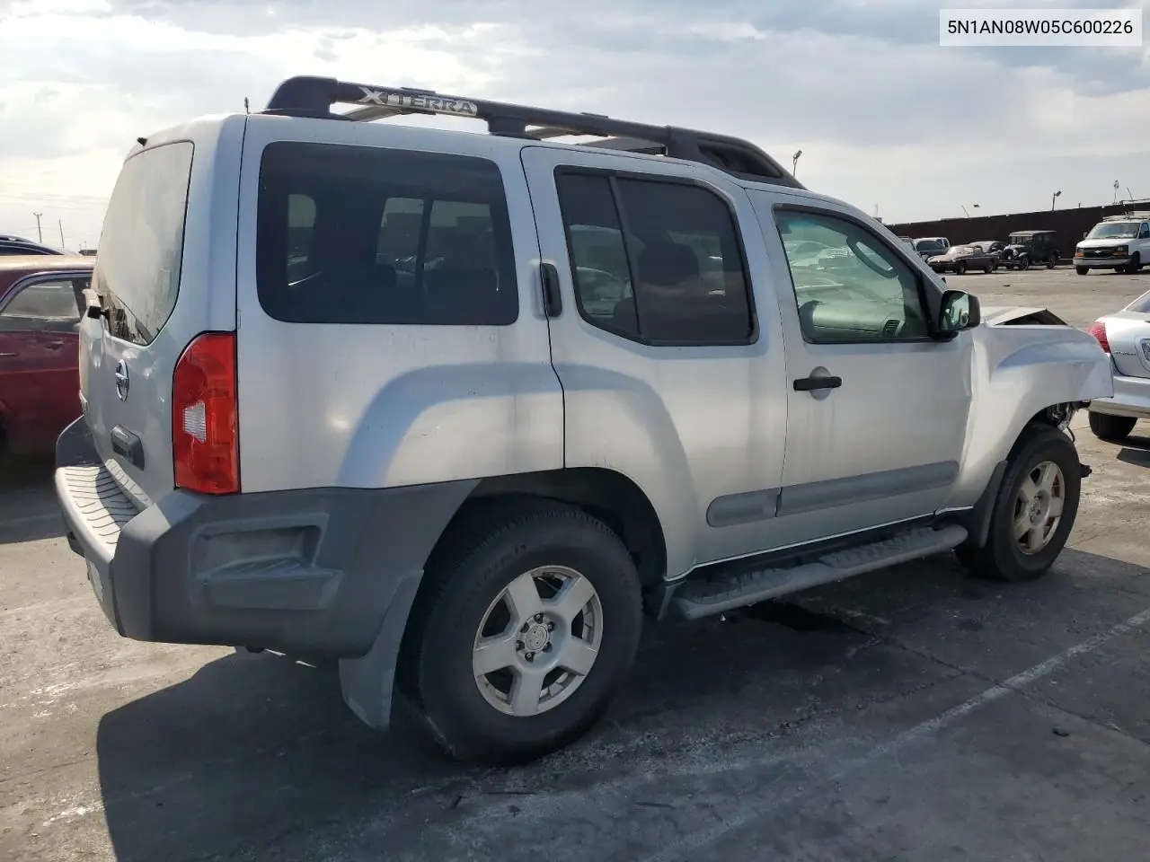 2005 Nissan Xterra Off Road VIN: 5N1AN08W05C600226 Lot: 65444355