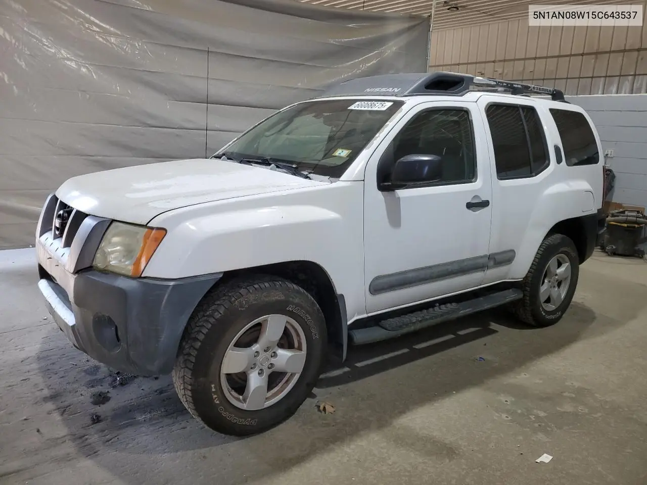 2005 Nissan Xterra Off Road VIN: 5N1AN08W15C643537 Lot: 66068675