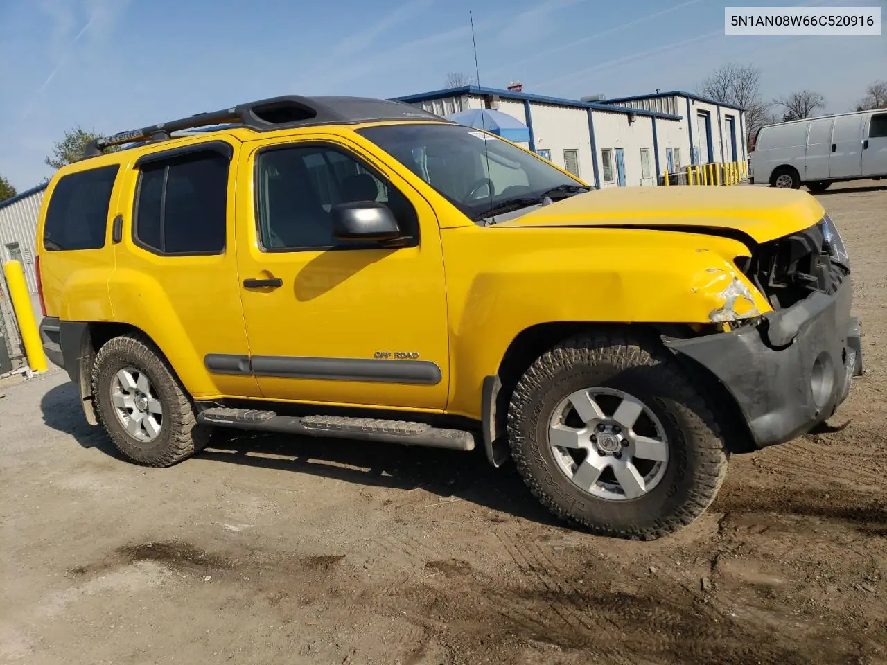 2006 Nissan Xterra Off Road VIN: 5N1AN08W66C520916 Lot: 49309045