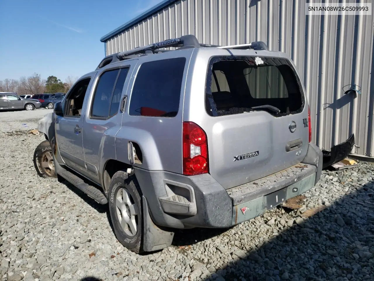 2006 Nissan Xterra Off Road VIN: 5N1AN08W26C509993 Lot: 51975285
