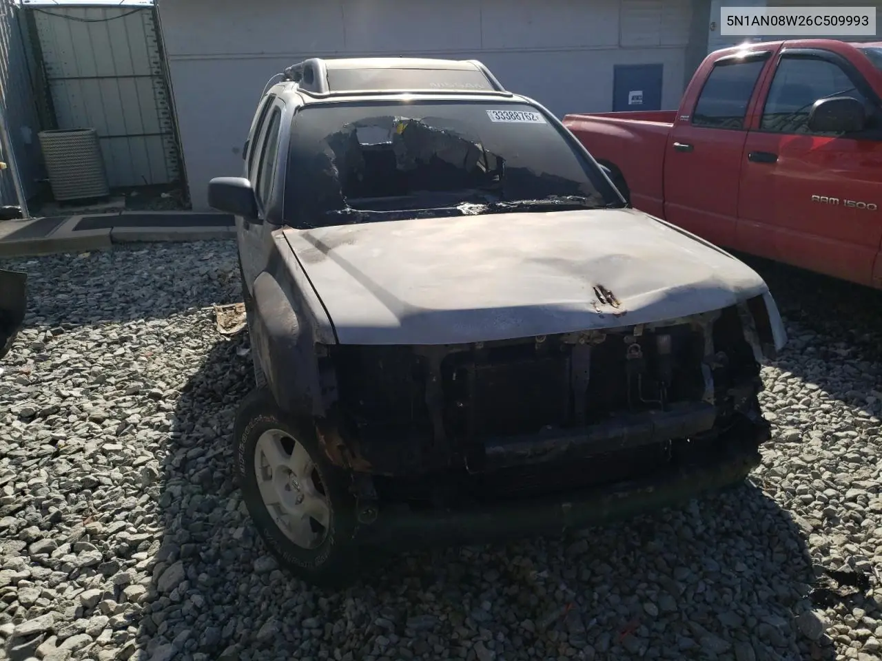 2006 Nissan Xterra Off Road VIN: 5N1AN08W26C509993 Lot: 51975285