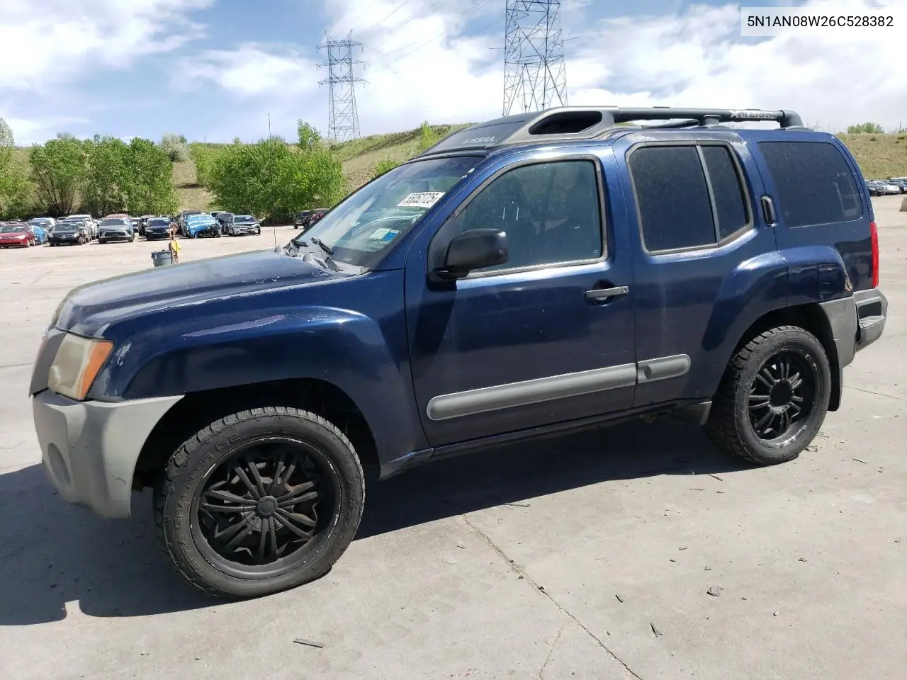 2006 Nissan Xterra Off Road VIN: 5N1AN08W26C528382 Lot: 55052725