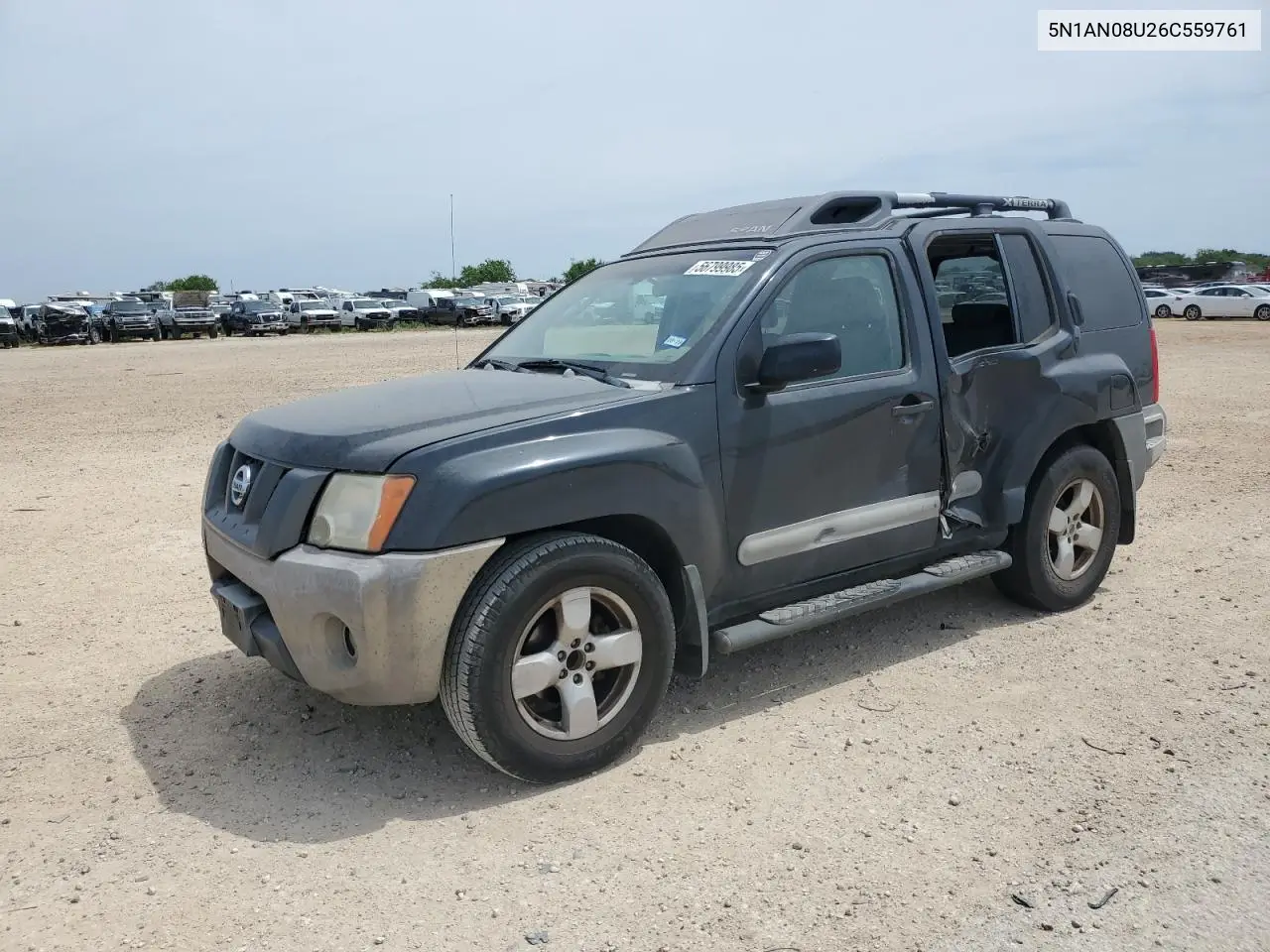 2006 Nissan Xterra Off Road VIN: 5N1AN08U26C559761 Lot: 56799985