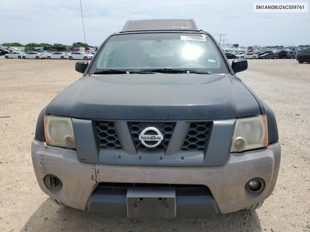 2006 Nissan Xterra Off Road VIN: 5N1AN08U26C559761 Lot: 56799985