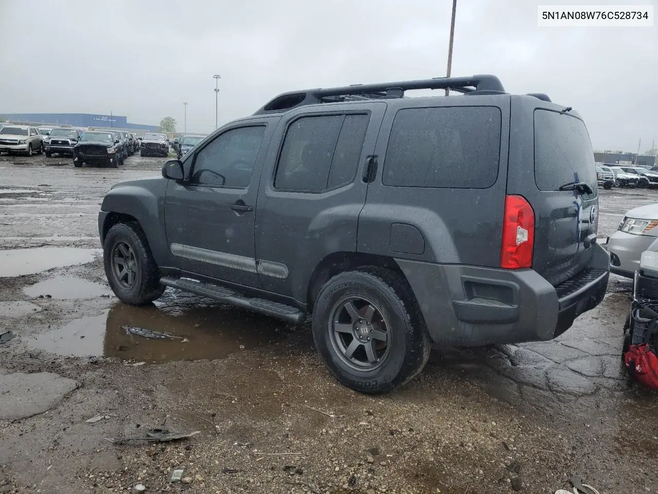 2006 Nissan Xterra Off Road VIN: 5N1AN08W76C528734 Lot: 57029755