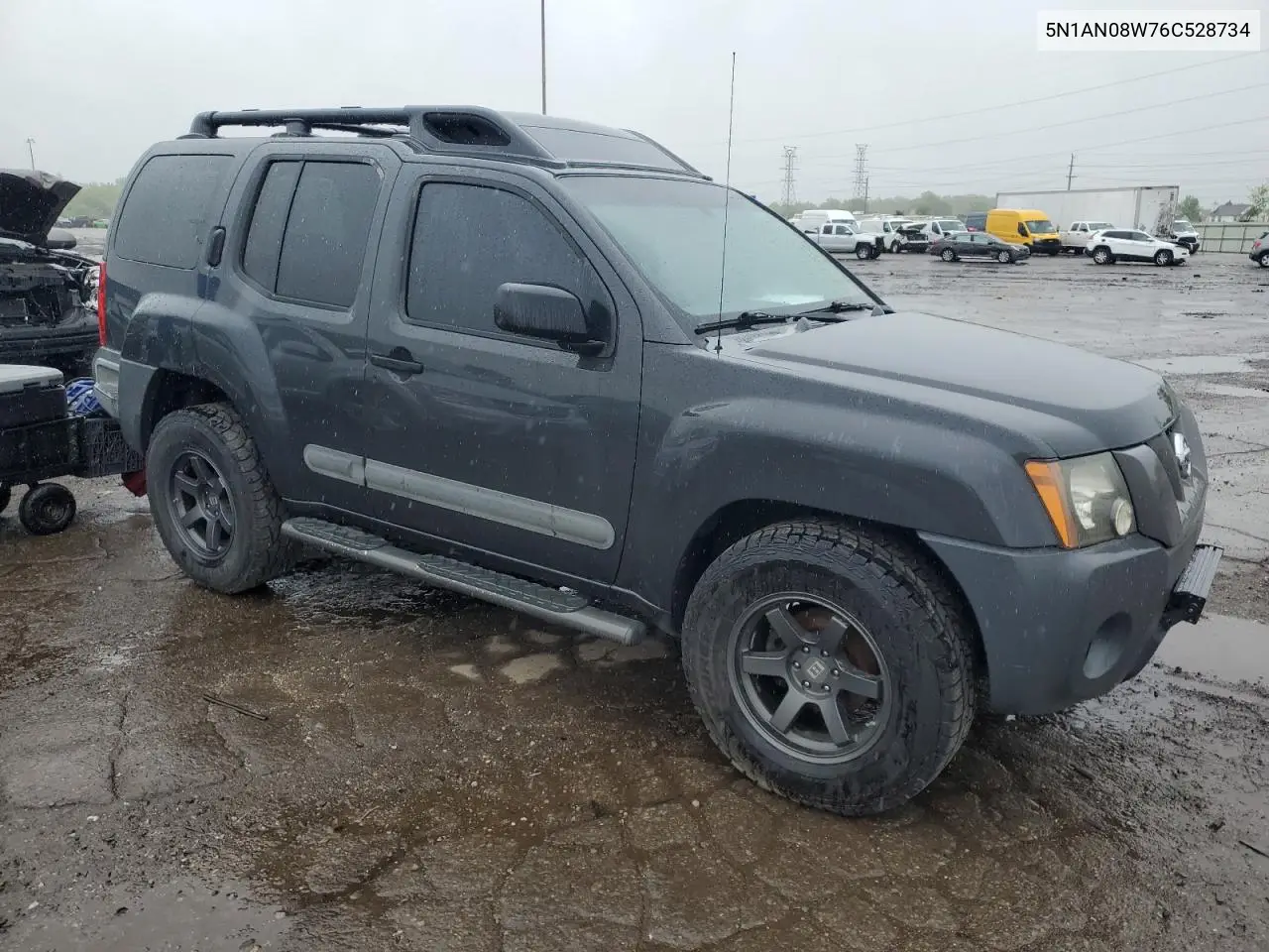 2006 Nissan Xterra Off Road VIN: 5N1AN08W76C528734 Lot: 57029755