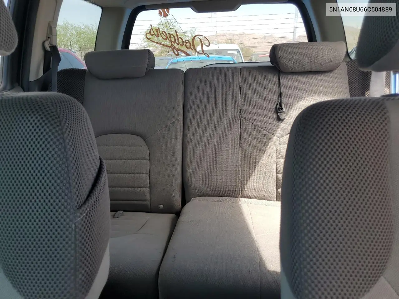 2006 Nissan Xterra Off Road VIN: 5N1AN08U66C504889 Lot: 61170675