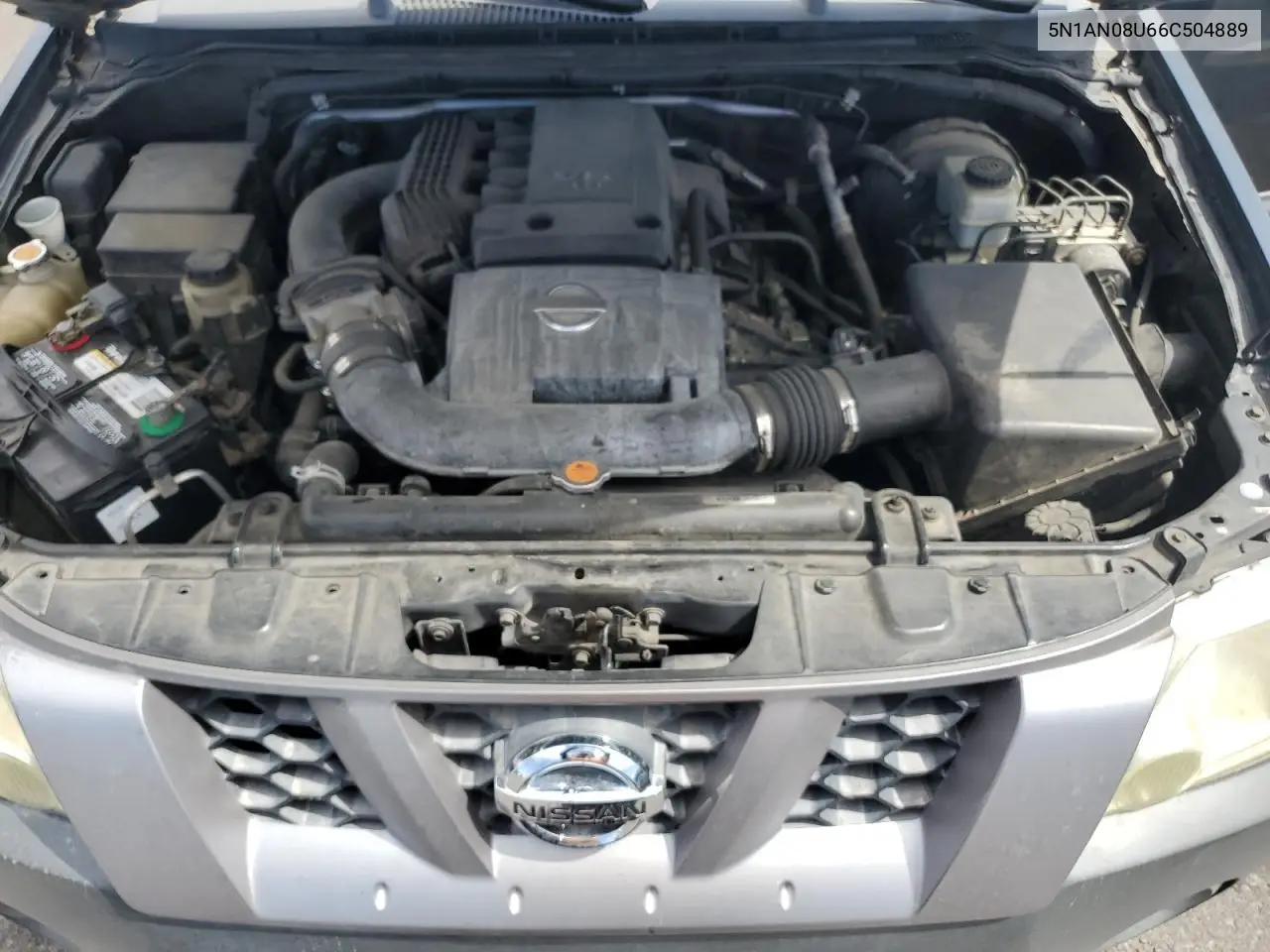 2006 Nissan Xterra Off Road VIN: 5N1AN08U66C504889 Lot: 61170675