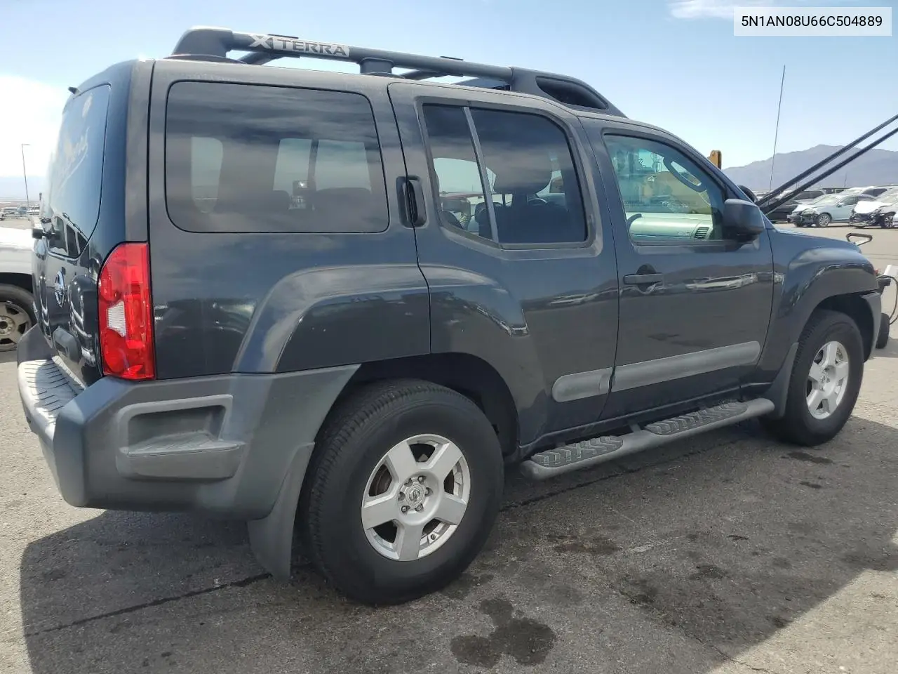 2006 Nissan Xterra Off Road VIN: 5N1AN08U66C504889 Lot: 61170675