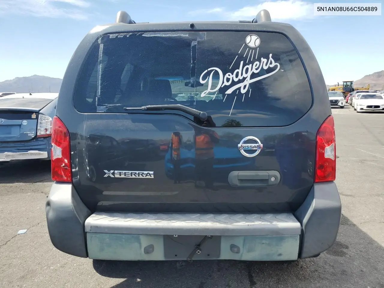 2006 Nissan Xterra Off Road VIN: 5N1AN08U66C504889 Lot: 61170675
