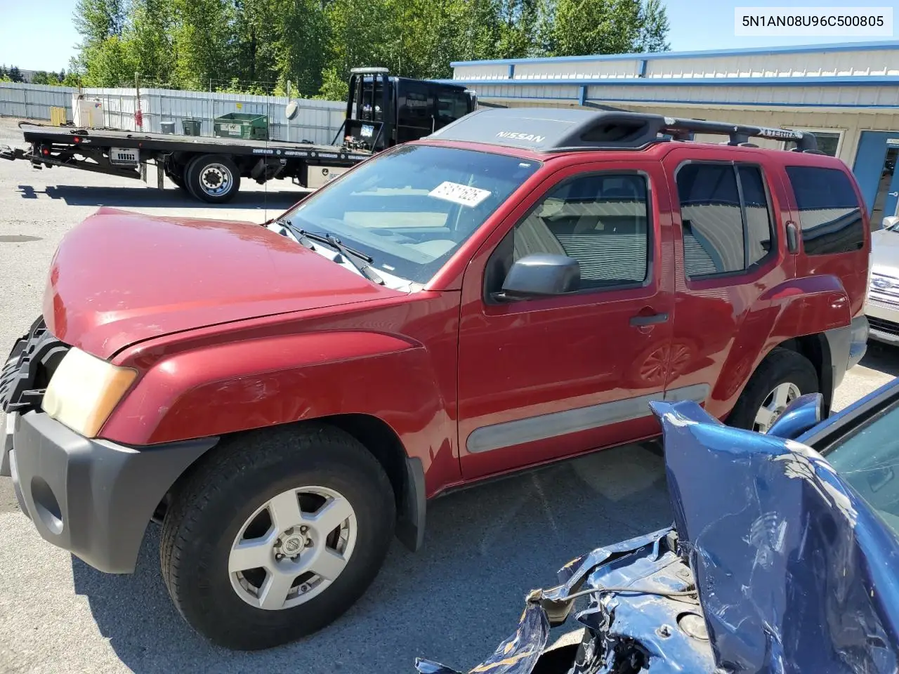 2006 Nissan Xterra Off Road VIN: 5N1AN08U96C500805 Lot: 61811625