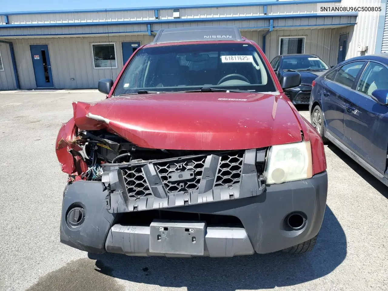 2006 Nissan Xterra Off Road VIN: 5N1AN08U96C500805 Lot: 61811625