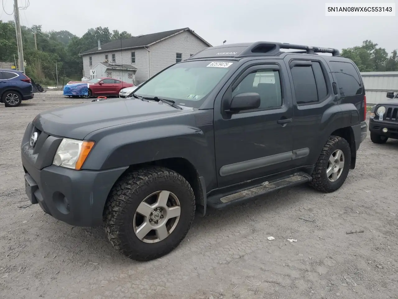 2006 Nissan Xterra Off Road VIN: 5N1AN08WX6C553143 Lot: 62579475