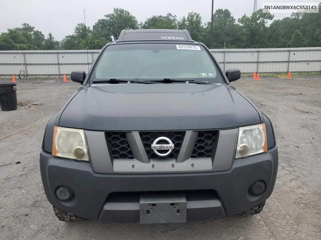 2006 Nissan Xterra Off Road VIN: 5N1AN08WX6C553143 Lot: 62579475