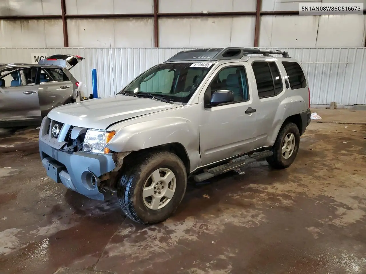 2006 Nissan Xterra Off Road VIN: 5N1AN08W86C516673 Lot: 62750355