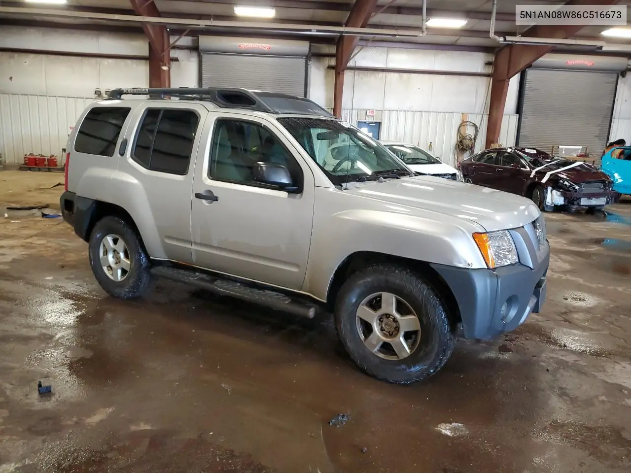 2006 Nissan Xterra Off Road VIN: 5N1AN08W86C516673 Lot: 62750355