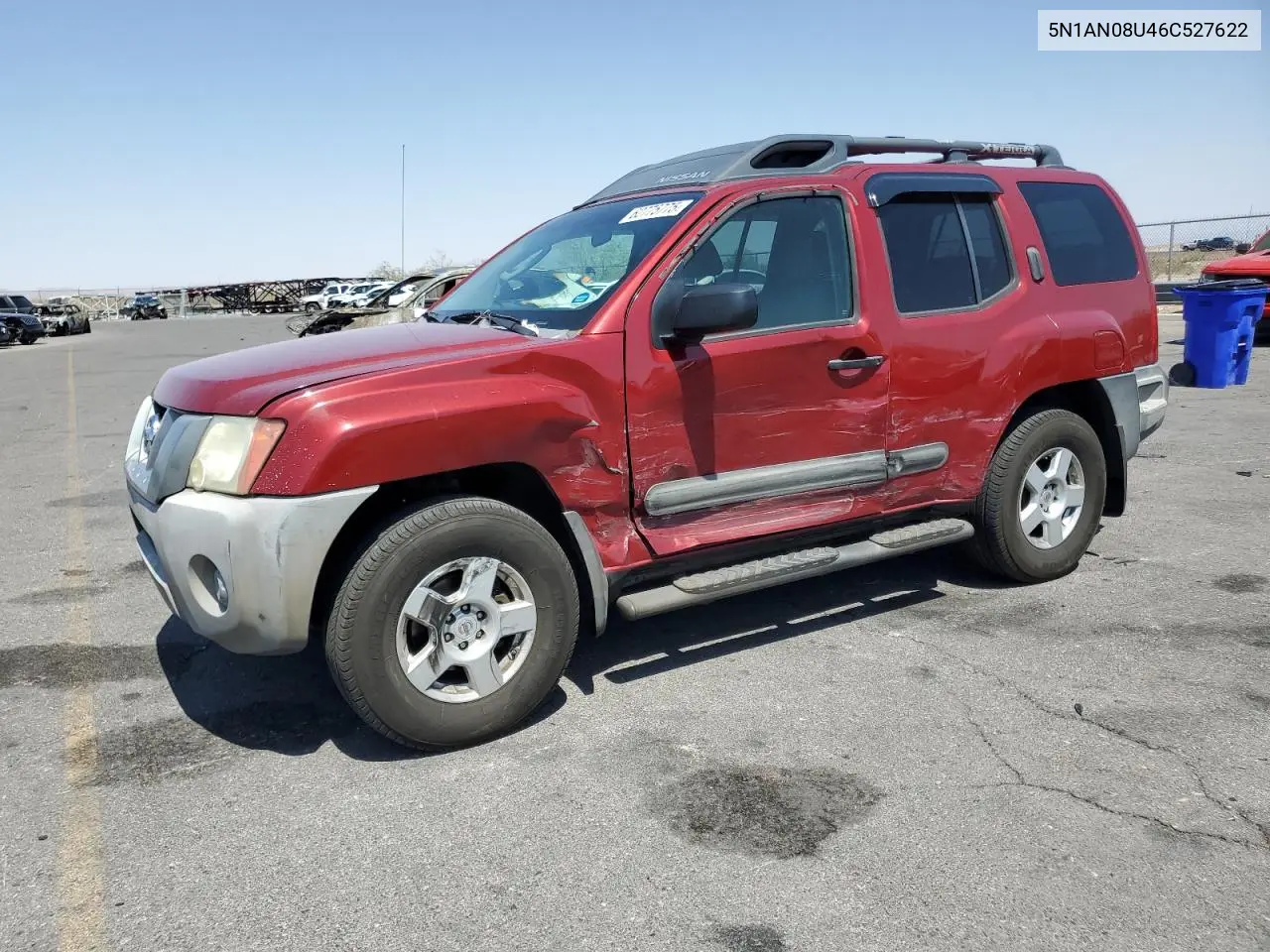 2006 Nissan Xterra Off Road VIN: 5N1AN08U46C527622 Lot: 62775775