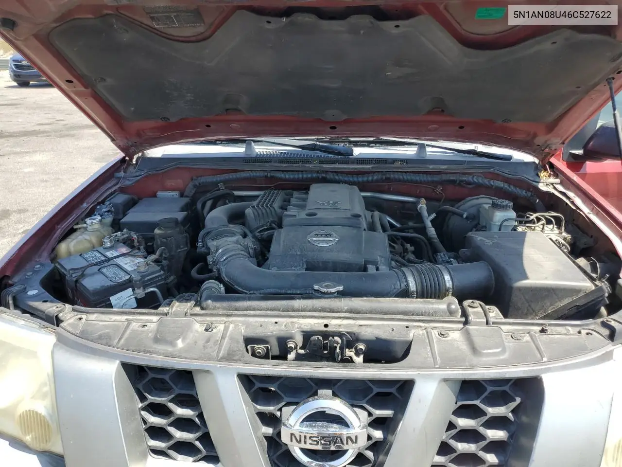 2006 Nissan Xterra Off Road VIN: 5N1AN08U46C527622 Lot: 62775775