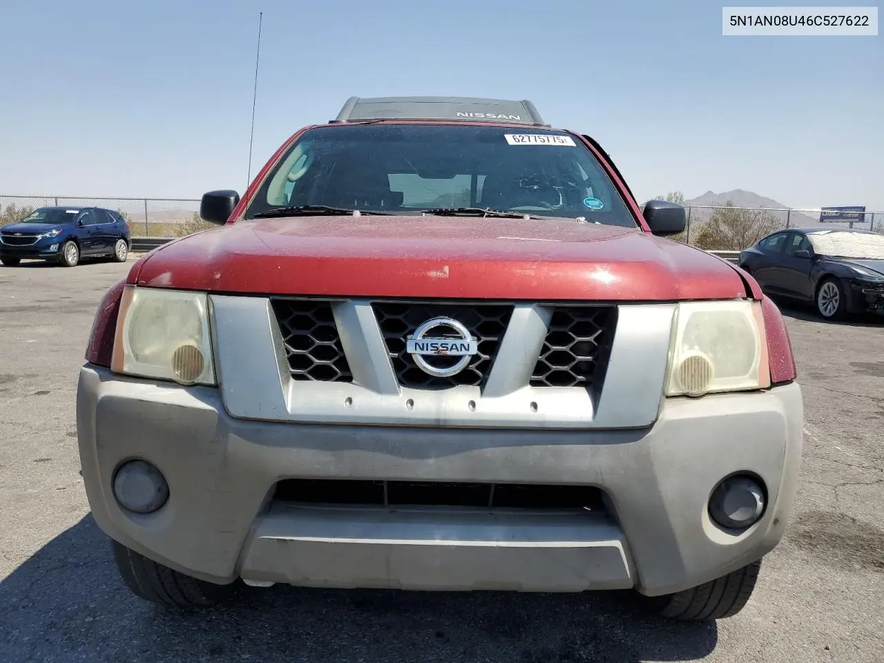 2006 Nissan Xterra Off Road VIN: 5N1AN08U46C527622 Lot: 62775775