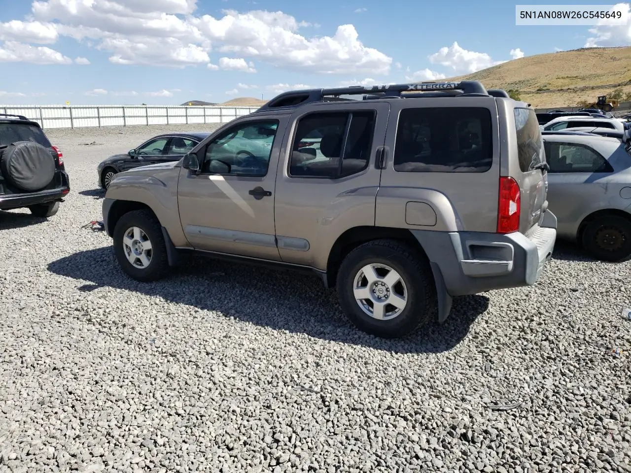 2006 Nissan Xterra Off Road VIN: 5N1AN08W26C545649 Lot: 66108035