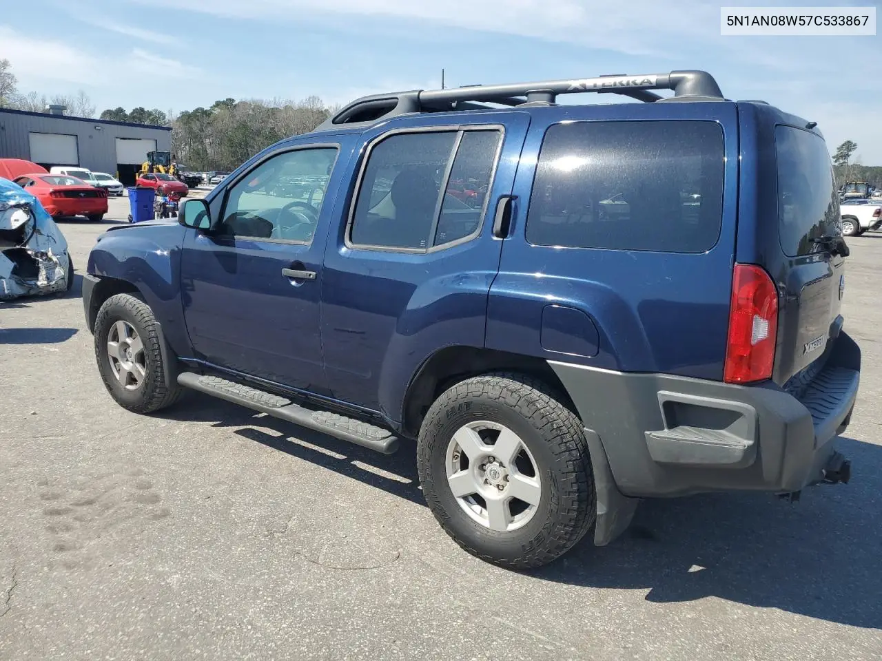 2007 Nissan Xterra Off Road VIN: 5N1AN08W57C533867 Lot: 49315615