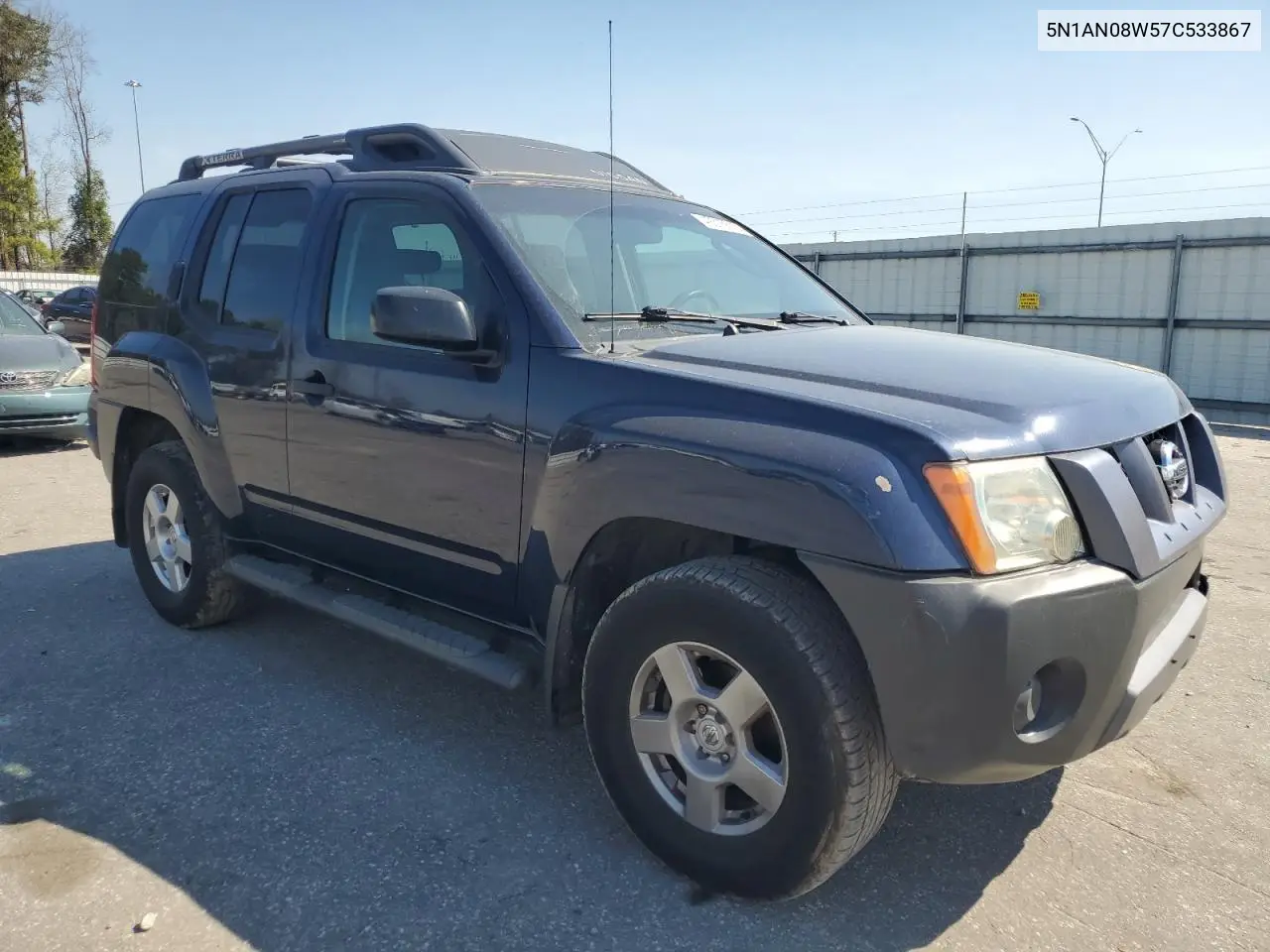 2007 Nissan Xterra Off Road VIN: 5N1AN08W57C533867 Lot: 49315615