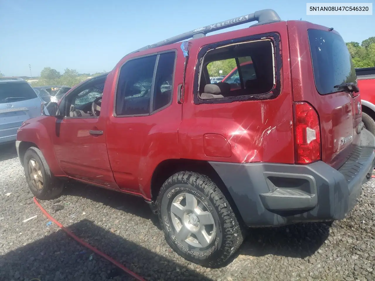 2007 Nissan Xterra Off Road VIN: 5N1AN08U47C546320 Lot: 52759385