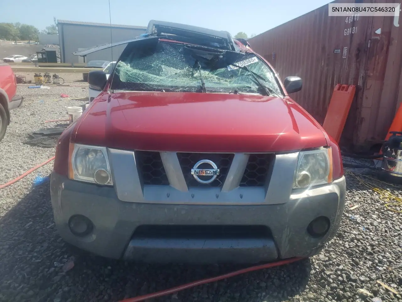 2007 Nissan Xterra Off Road VIN: 5N1AN08U47C546320 Lot: 52759385