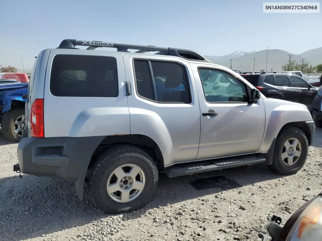2007 Nissan Xterra Off Road VIN: 5N1AN08W27C540968 Lot: 56586085