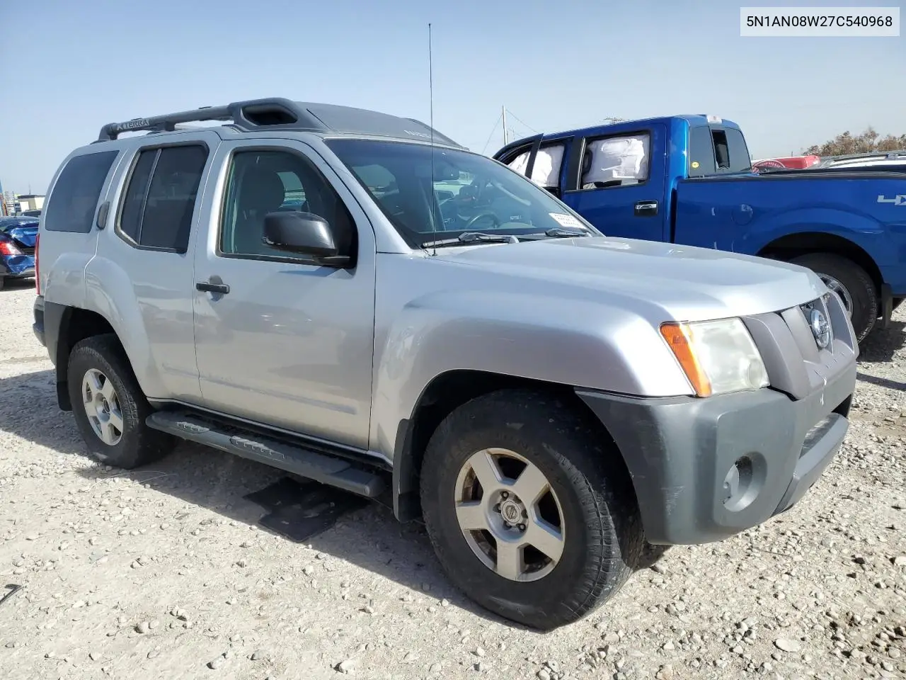 2007 Nissan Xterra Off Road VIN: 5N1AN08W27C540968 Lot: 56586085