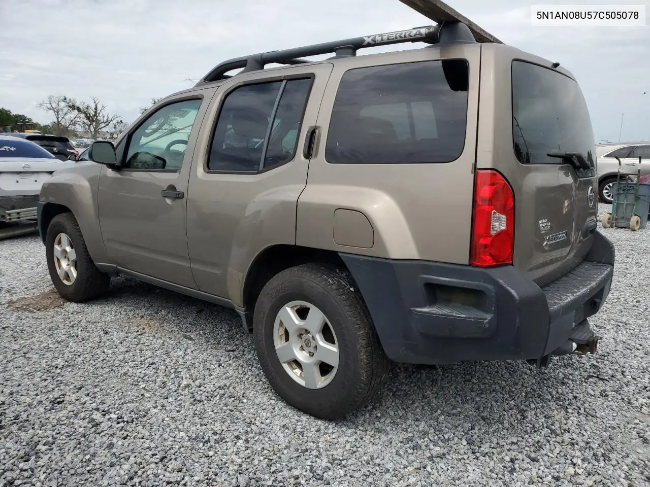 2007 Nissan Xterra Off Road VIN: 5N1AN08U57C505078 Lot: 62866355
