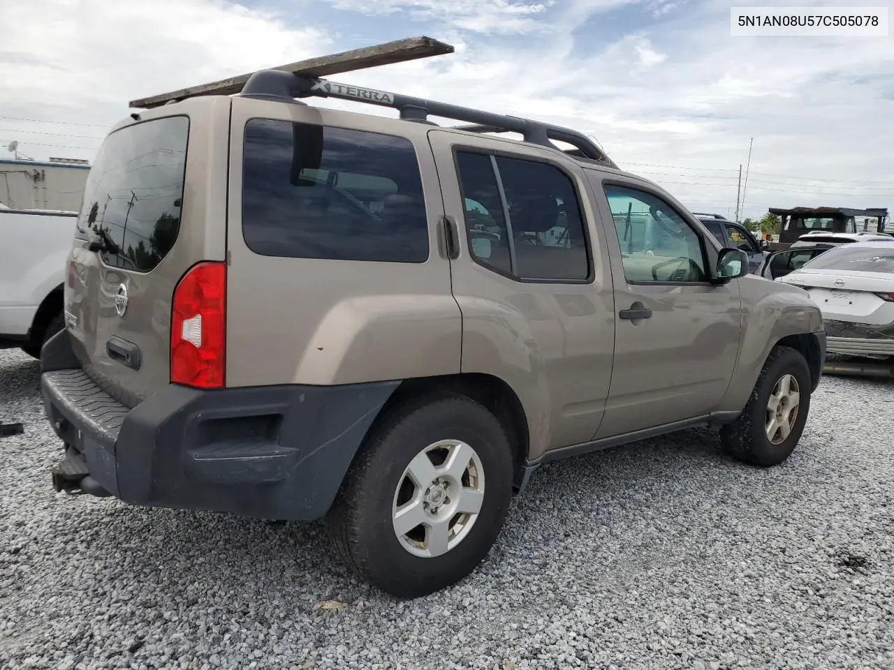 2007 Nissan Xterra Off Road VIN: 5N1AN08U57C505078 Lot: 62866355