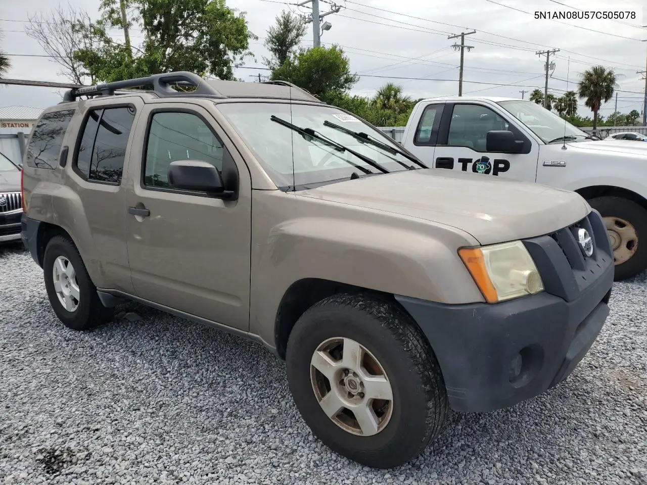 2007 Nissan Xterra Off Road VIN: 5N1AN08U57C505078 Lot: 62866355