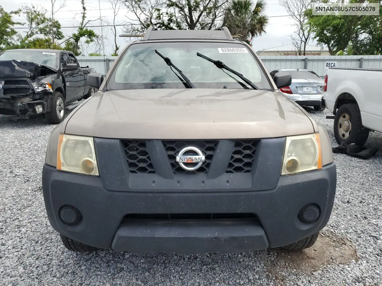 2007 Nissan Xterra Off Road VIN: 5N1AN08U57C505078 Lot: 62866355