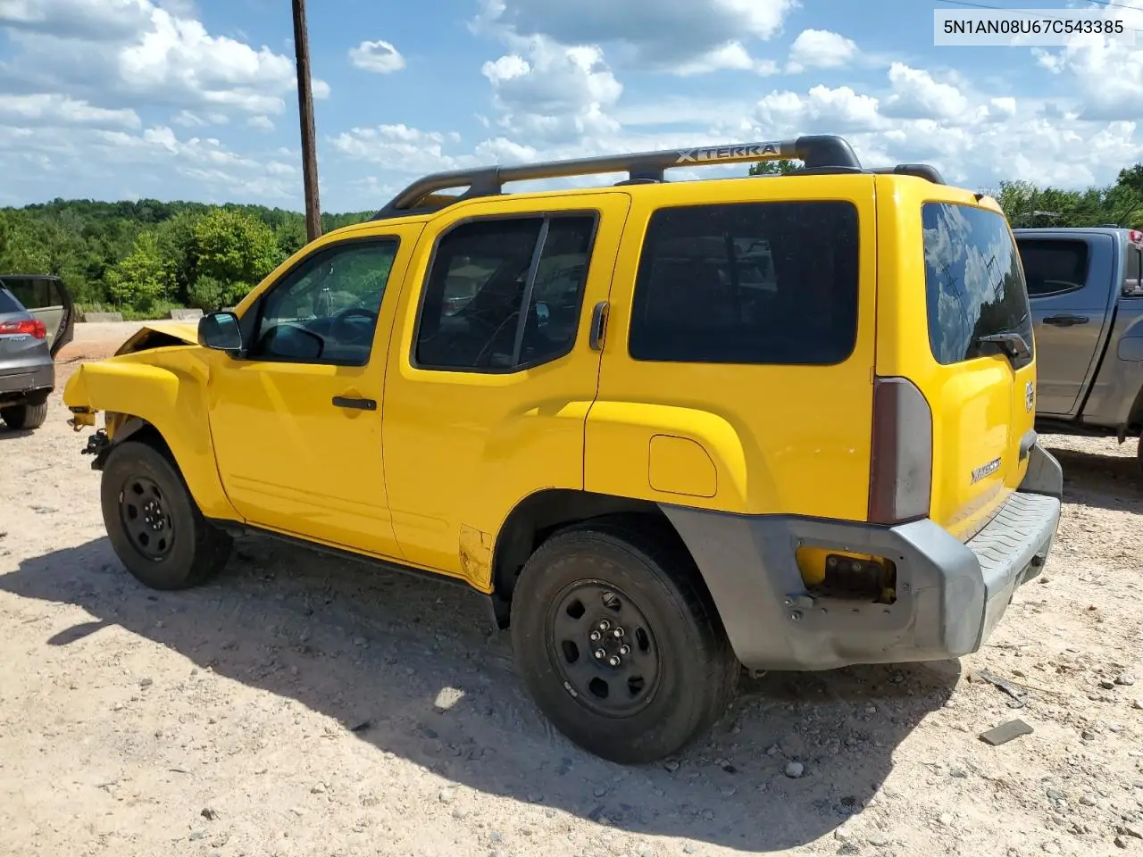 2007 Nissan Xterra Off Road VIN: 5N1AN08U67C543385 Lot: 65295305