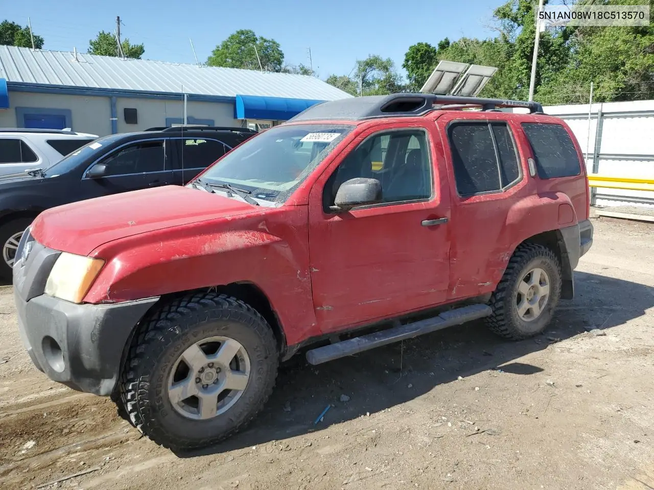 2008 Nissan Xterra Off Road VIN: 5N1AN08W18C513570 Lot: 56960735