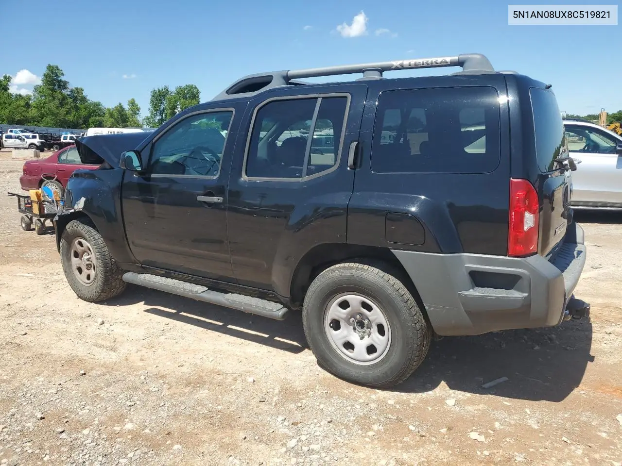 2008 Nissan Xterra Off Road VIN: 5N1AN08UX8C519821 Lot: 58737315
