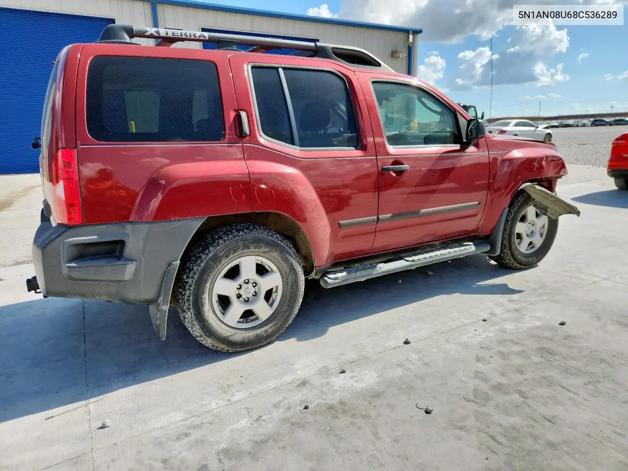 2008 Nissan Xterra Off Road VIN: 5N1AN08U68C536289 Lot: 62176755