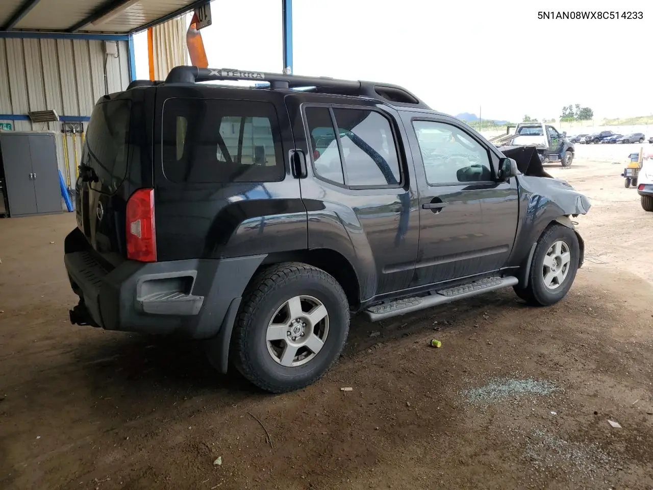 2008 Nissan Xterra Off Road VIN: 5N1AN08WX8C514233 Lot: 65624875