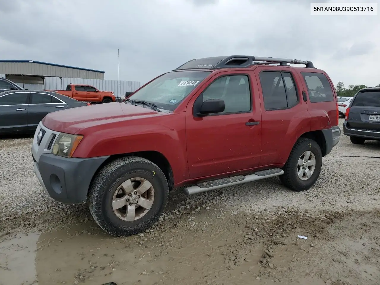 2009 Nissan Xterra Off Road VIN: 5N1AN08U39C513716 Lot: 51716945
