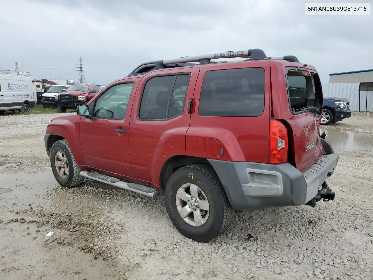2009 Nissan Xterra Off Road VIN: 5N1AN08U39C513716 Lot: 51716945