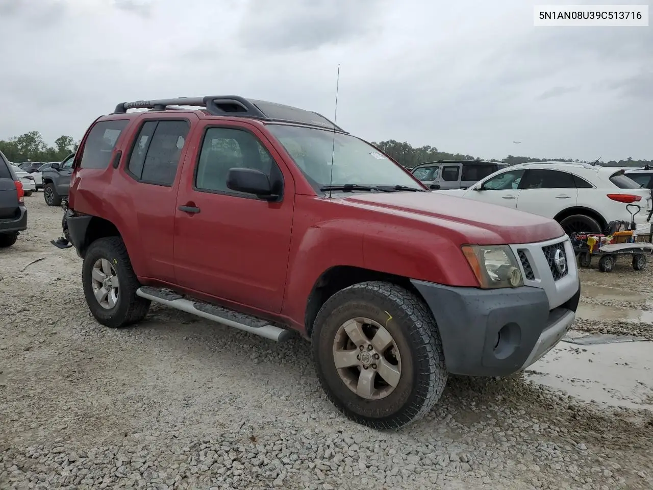 2009 Nissan Xterra Off Road VIN: 5N1AN08U39C513716 Lot: 51716945