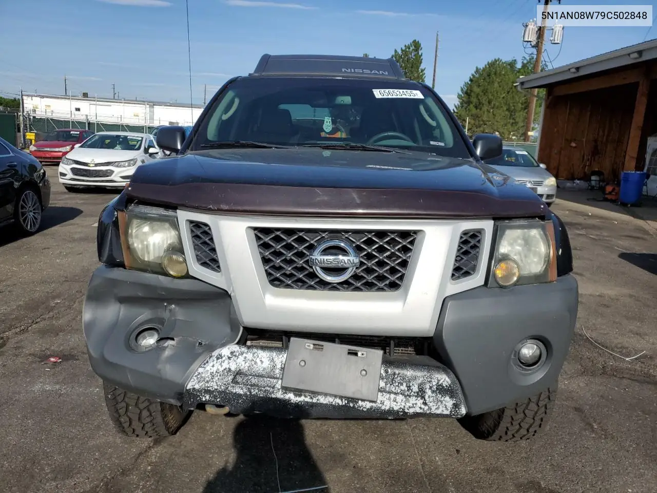 2009 Nissan Xterra Off Road VIN: 5N1AN08W79C502848 Lot: 65653455