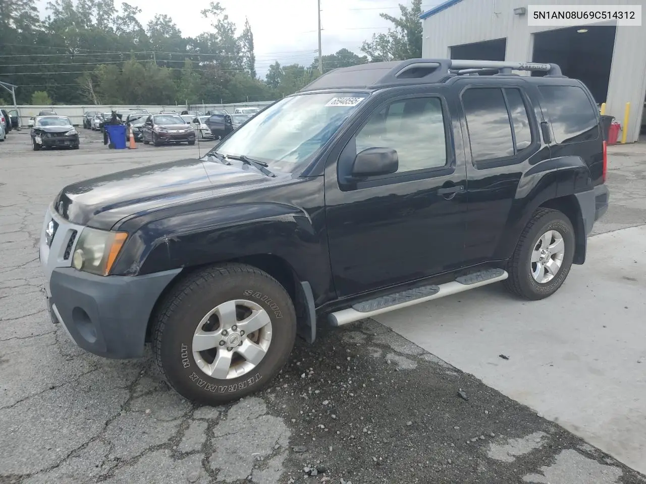 2009 Nissan Xterra Off Road VIN: 5N1AN08U69C514312 Lot: 65948595