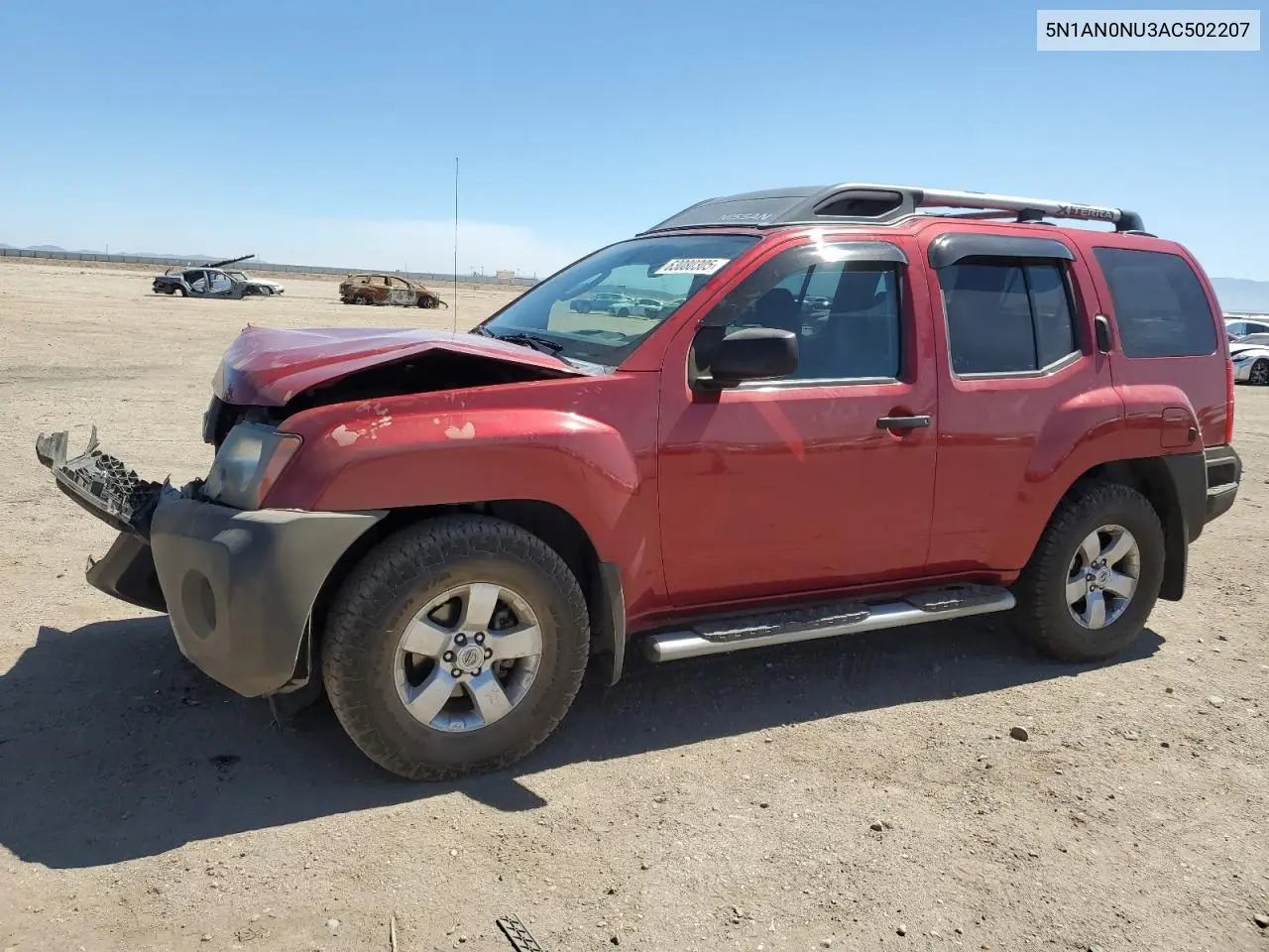 2010 Nissan Xterra Off Road VIN: 5N1AN0NU3AC502207 Lot: 63080305