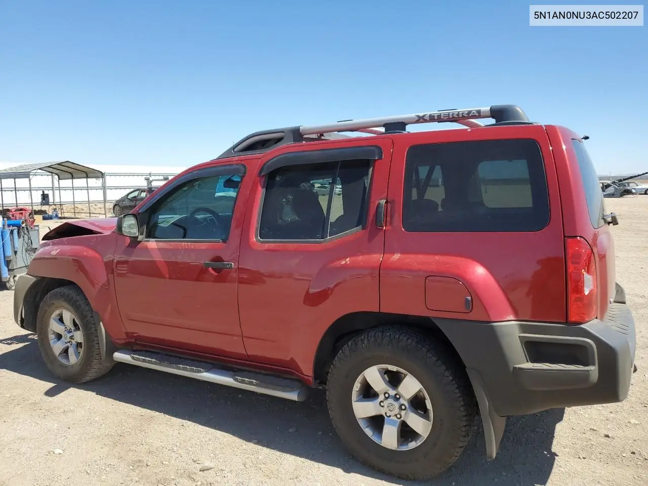 2010 Nissan Xterra Off Road VIN: 5N1AN0NU3AC502207 Lot: 63080305