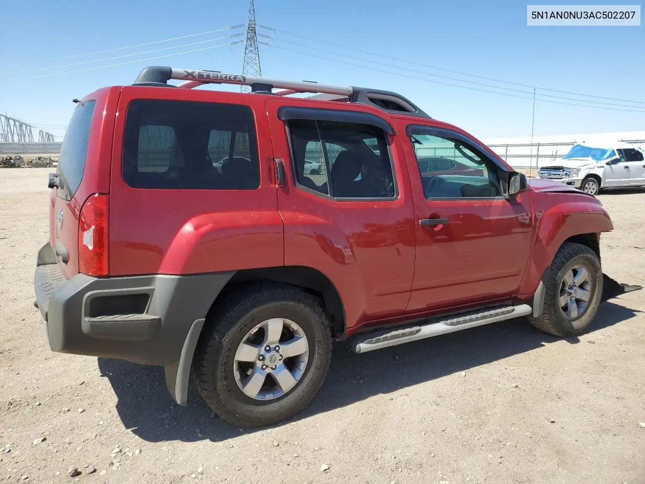 2010 Nissan Xterra Off Road VIN: 5N1AN0NU3AC502207 Lot: 63080305