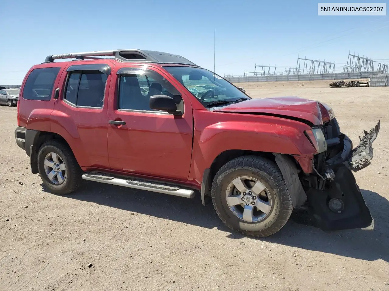 2010 Nissan Xterra Off Road VIN: 5N1AN0NU3AC502207 Lot: 63080305