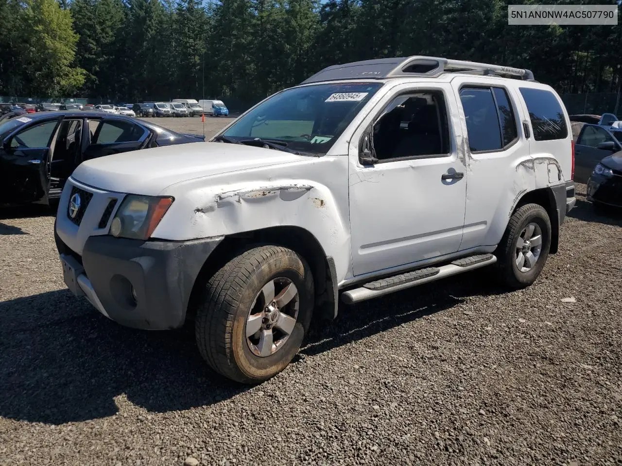 2010 Nissan Xterra Off Road VIN: 5N1AN0NW4AC507790 Lot: 64860945